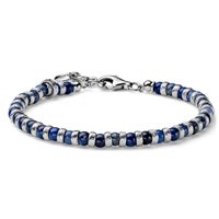 Bracciale Maria Cristina Sterling Uomo Snake in Argento Sodalite G4410 - G4410